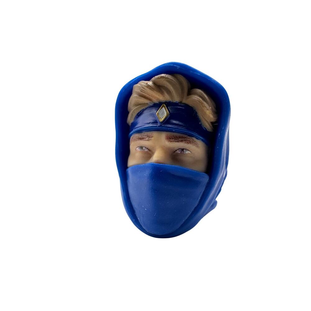 Power Rangers Lightning Blue Ninja Ranger Billy Cranston Head Sculpt 1:12 Fodder